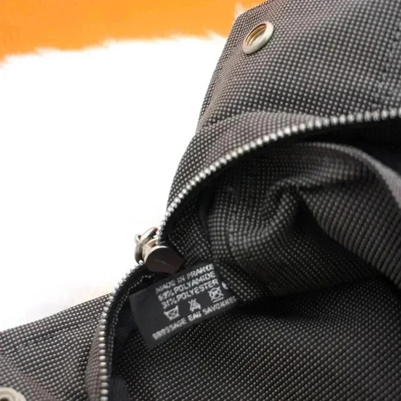 Hermès Gender Neutral Grey  Canvas PM Tote - Picture 2 of 10